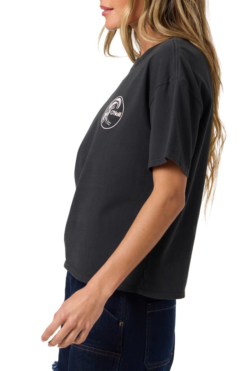 O'Neill OG Salty Circle Surfer Graphic T-Shirt, Alternate, color, Phantom