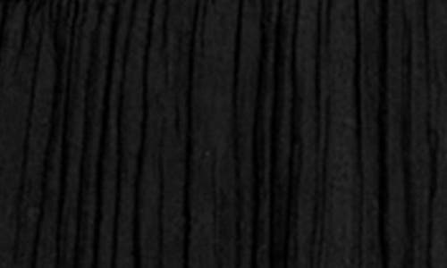 City Chic Marli Mixed Media Midi Dress In Black