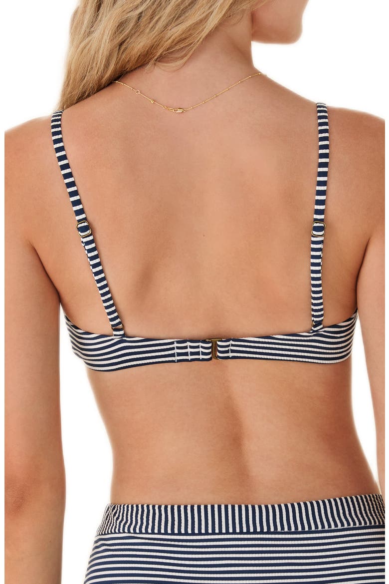 The Santorini Knotted Bikini Top, Alternate, color, CADET