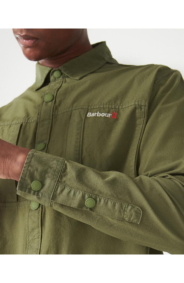 Barbour Annan Snap-Up Cotton Overshirt, Alternate, color, 