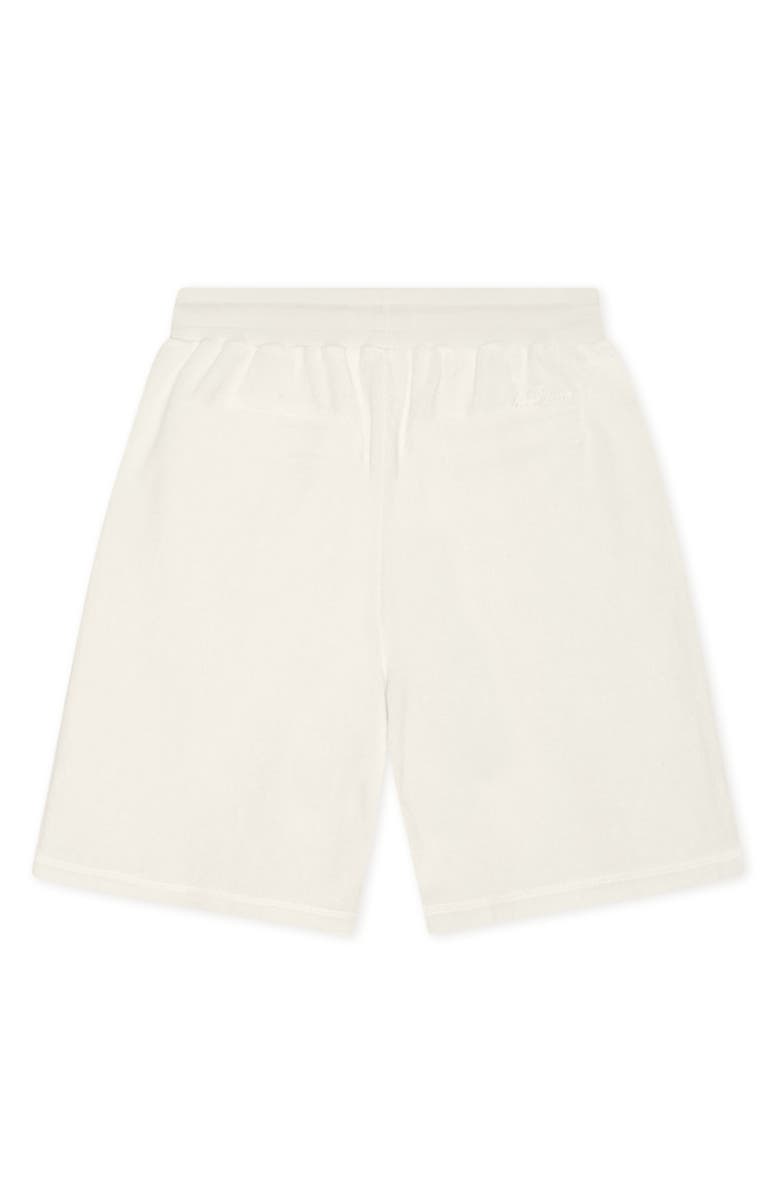 Les Deux Sully Cotton Towelling Shorts, Alternate, color, Light Ivory