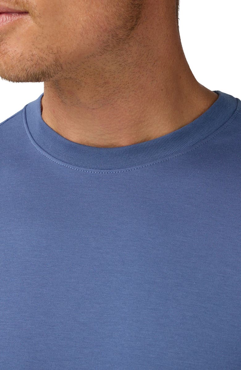 Mizzen+Main Palmer Solid Pima Cotton Crewneck T-Shirt, Alternate, color, Coastal Fjord
