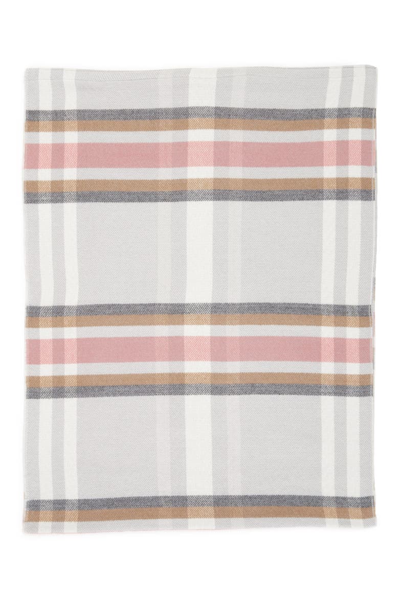 Reversible Plaid Infinity Scarf, Alternate, color, GREY MULTI