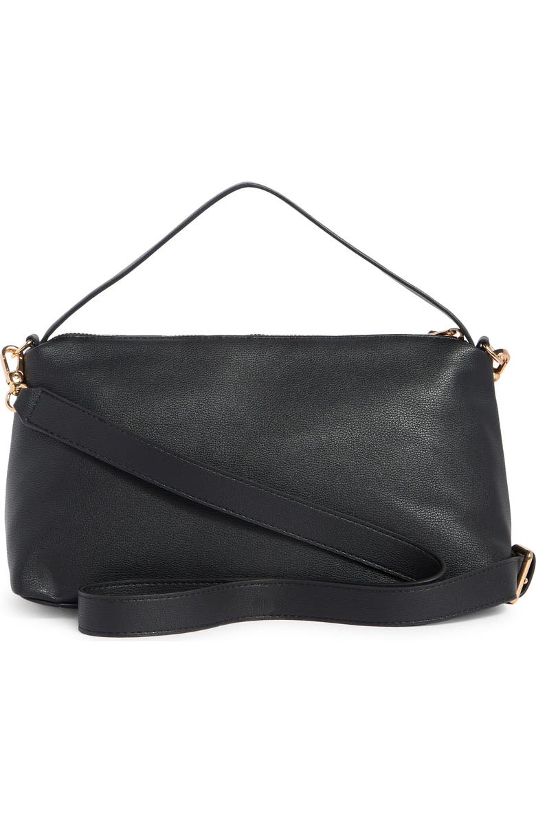 MUNDI SMALL LEATHER GOODS Amanda Short Strap Shoulder Bag, Alternate, color, Black