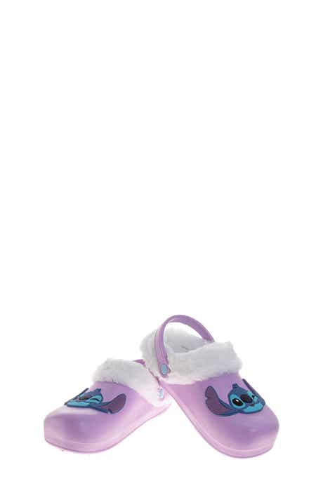 Kids' Lilo & Stitch Faux Fur Trimmed Clog