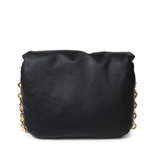 Belle & Bloom Hanging On Pillow Leather Handbag In Black