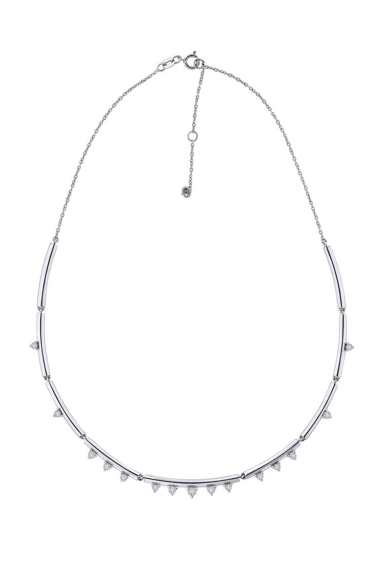 Seed2Stone Uptown/Downtown Choker Necklace, Alternate, color, Silver