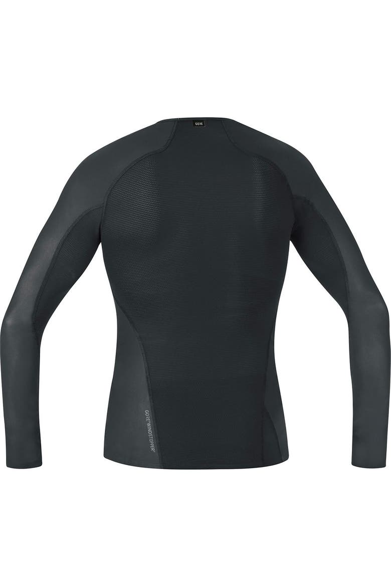 Windstopper Base Layer Long Sleeve Shirt - Men's, Alternate, color, Black