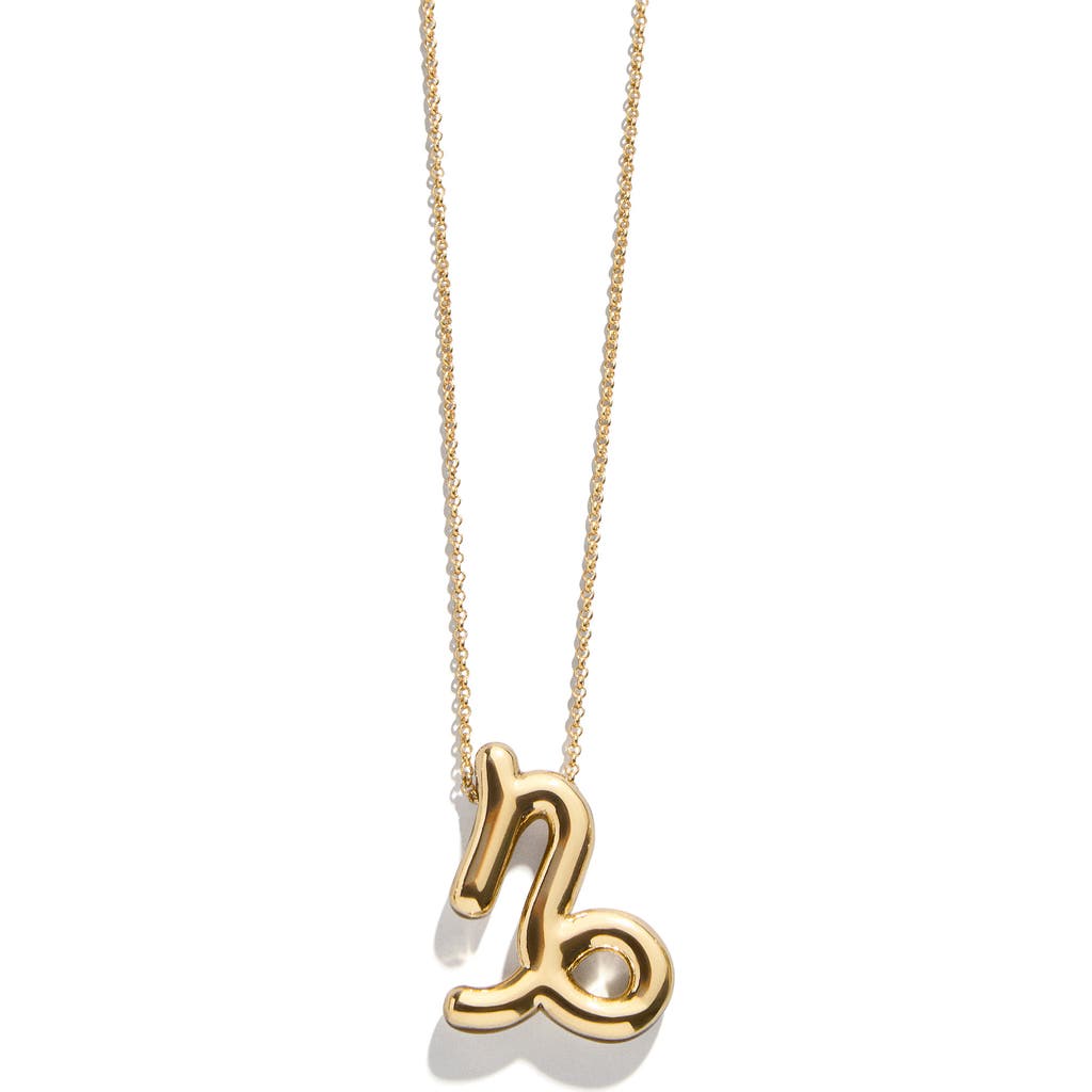 Baublebar Zodiac Pendant Necklace In Capricorn