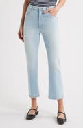 FRAME The Reboot High Waist Crop Flare Jeans