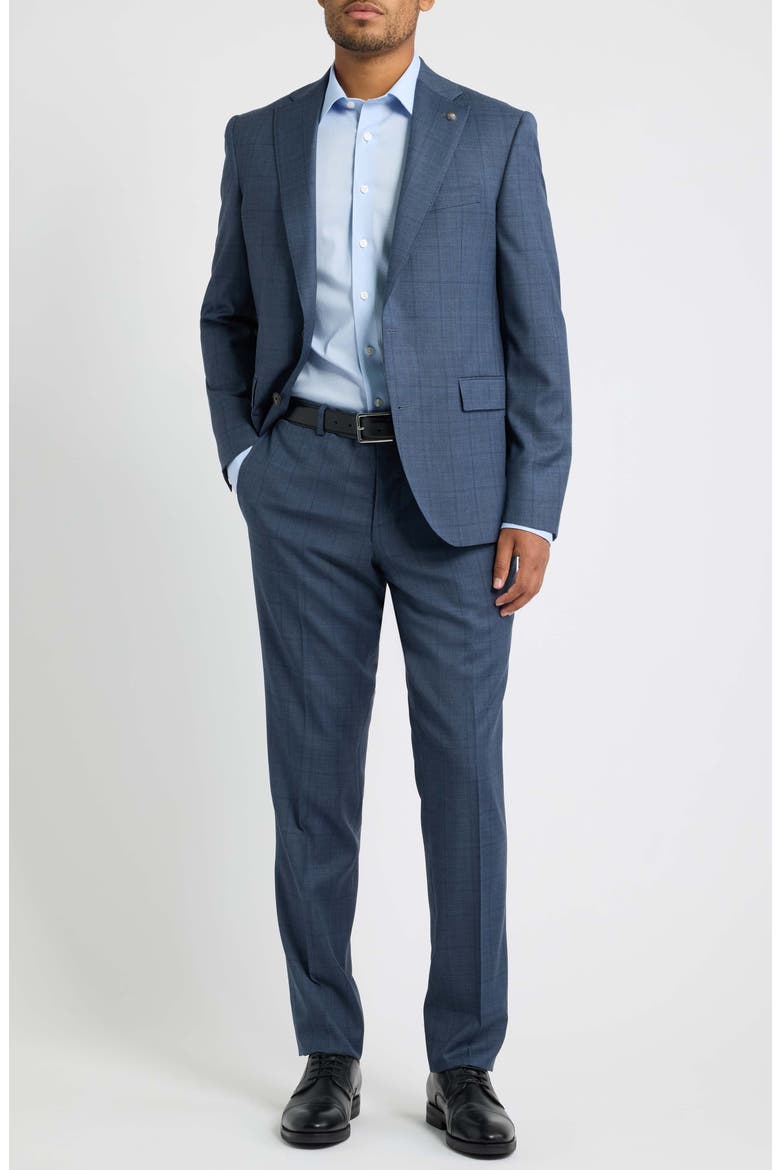 Essence Wool Suit, Main, color, BLUE
