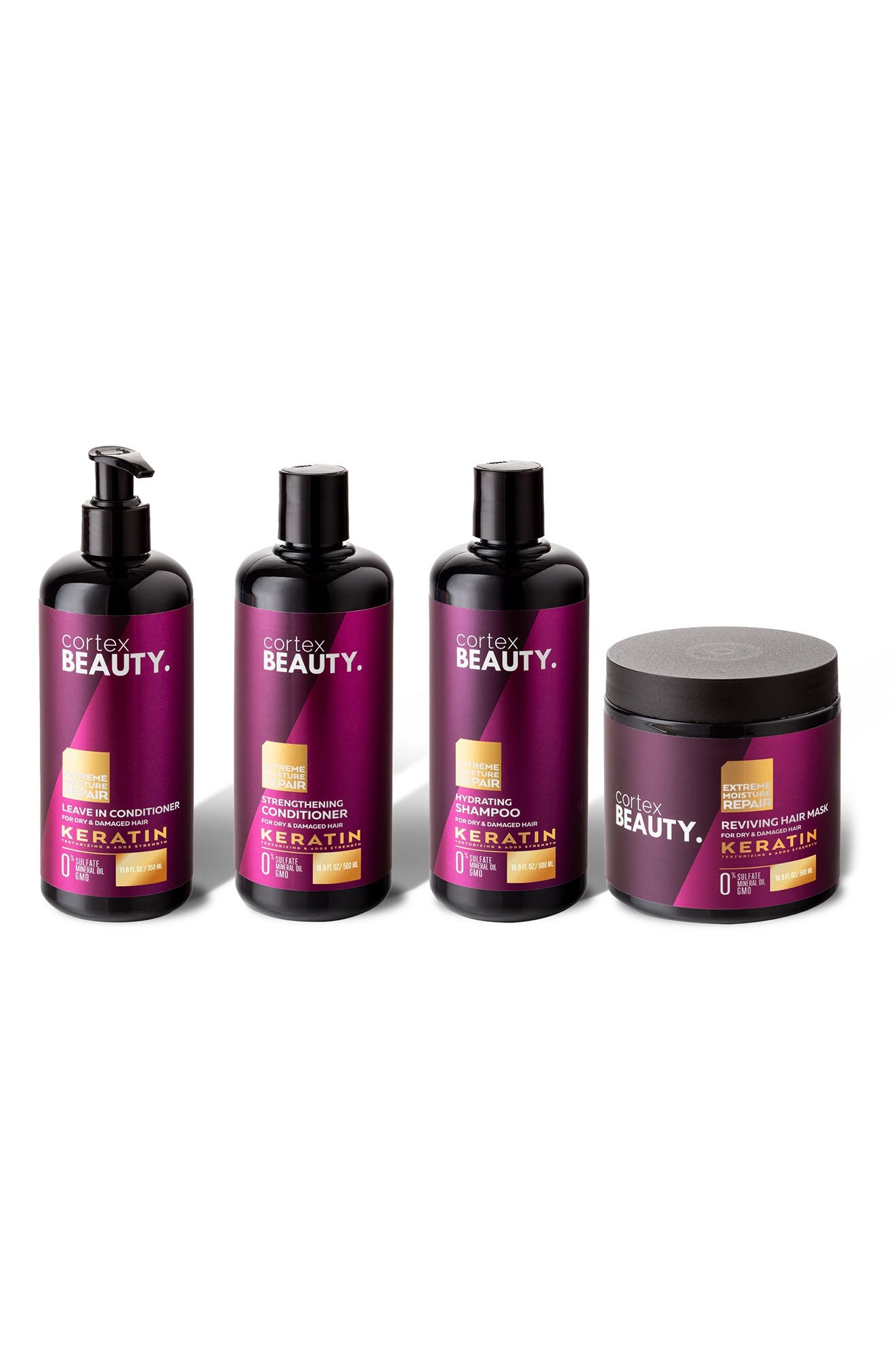 CORTEX BEAUTY Keratin Hydration 4-Piece Set $217 Value