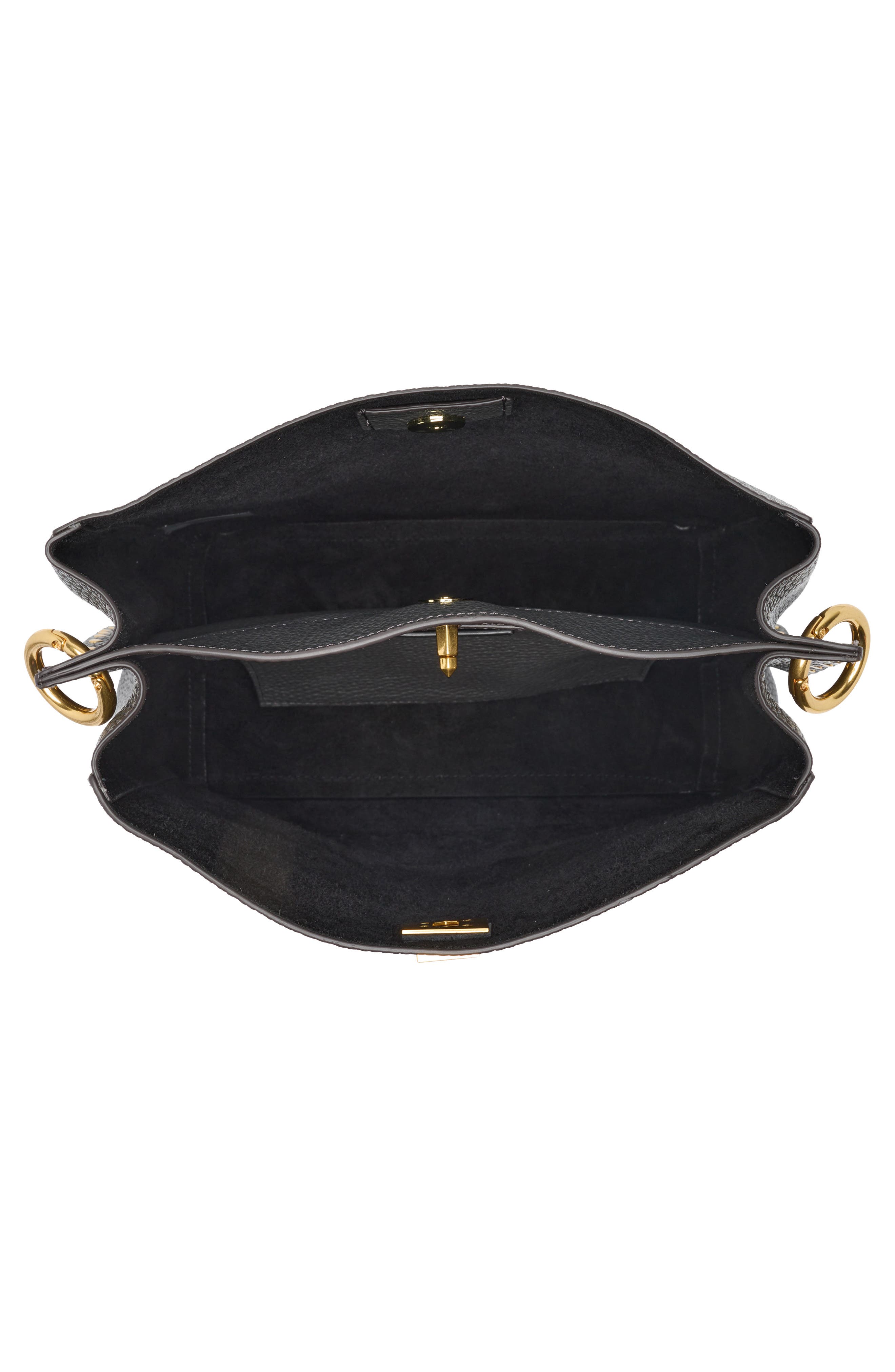 Rebecca Minkoff Darren Pebbled Leather Shoulder Bag, Alternate, color, 