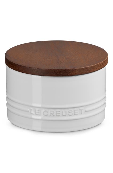 Signature Stoneware 16-Ounce Storage Canister