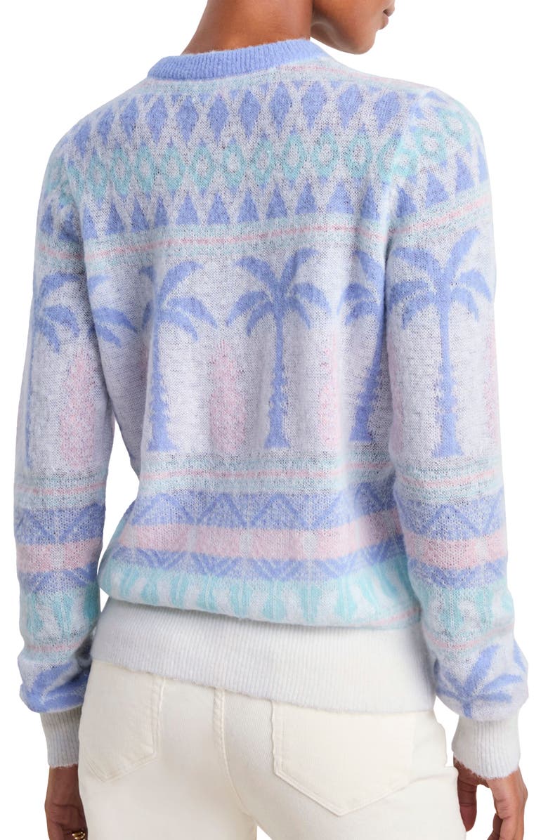 vineyard vines Fair Isle Sweater Alpaca & Merino Wool Blend Sweater, Alternate, color, 