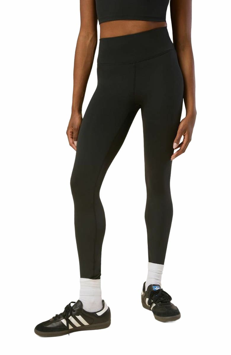 WeWoreWhat High Rise Legging, Alternate, color, Black