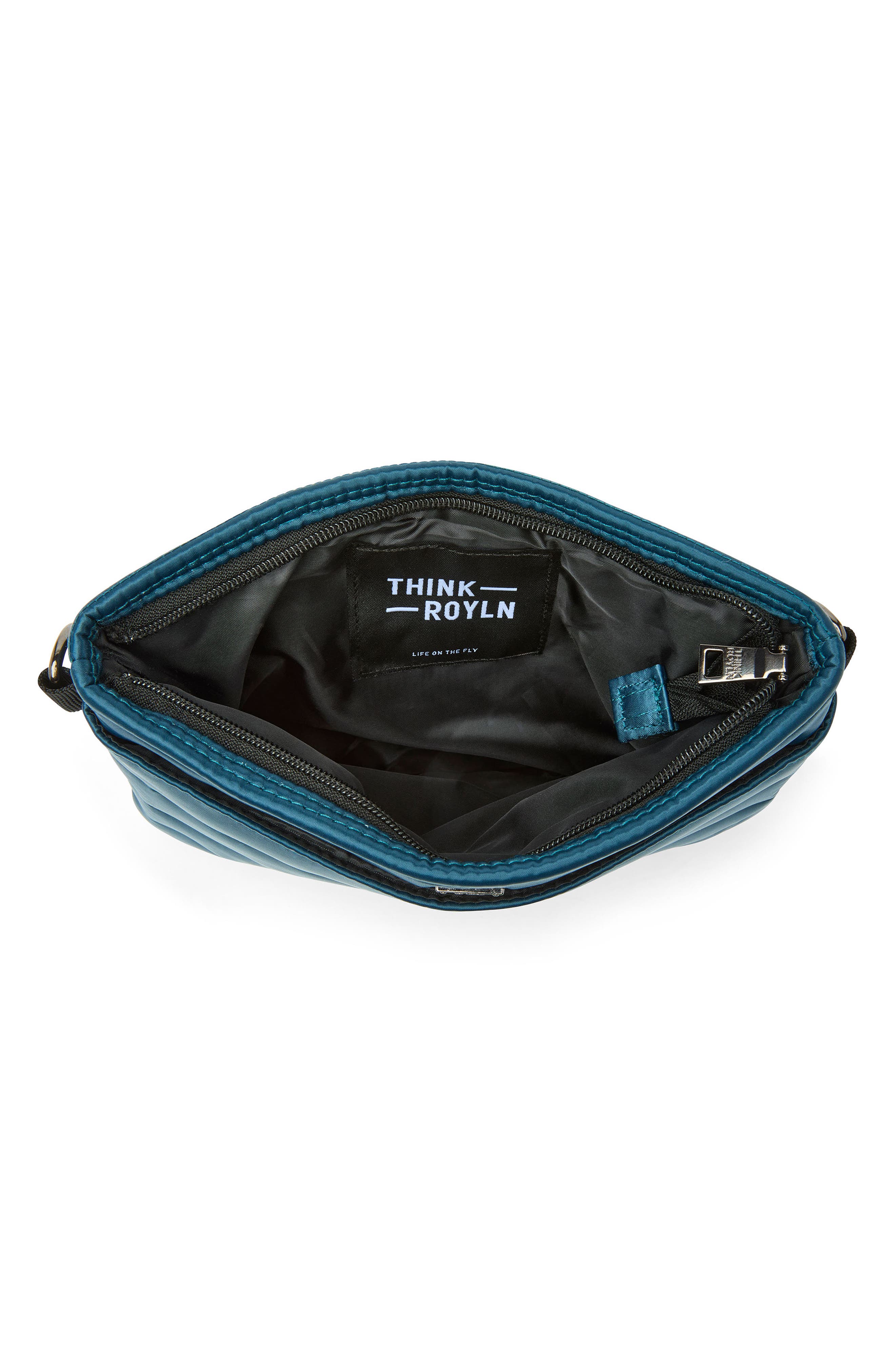 THINK ROYLN Downtown Crossbody Bag, Alternate, color, Polished Teal