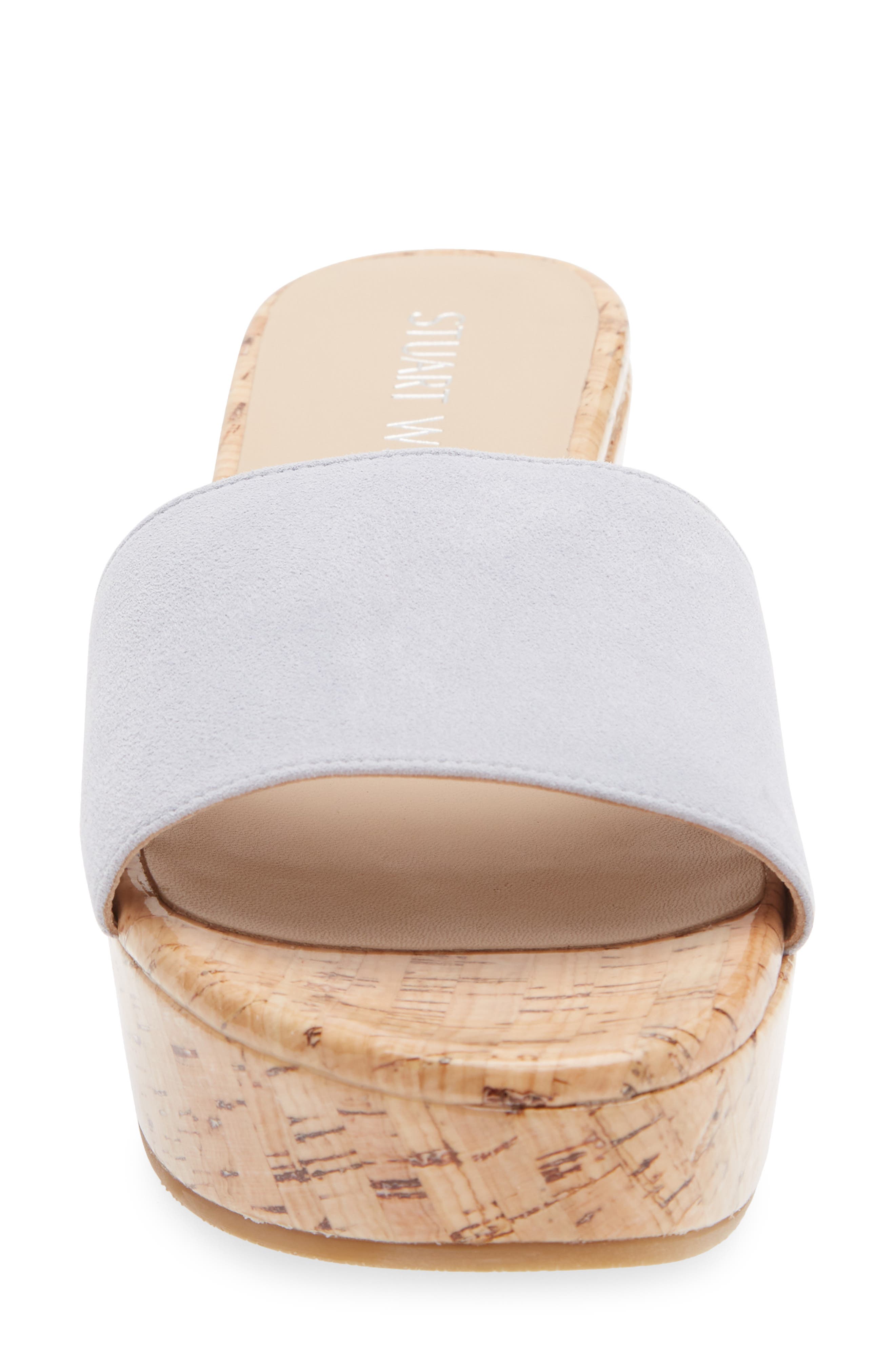Stuart Weitzman Wedge Sandal, Alternate, color, Cloud