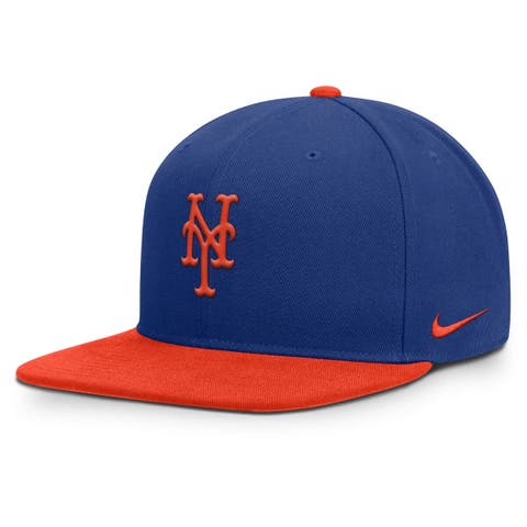 Men's Nike  Royal/Orange New York Mets Primetime Pro Dri-FIT Snapback Hat