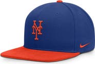 Nike Men's Nike Royal/Orange New York Mets Primetime Pro Dri-FIT Snapback Hat
