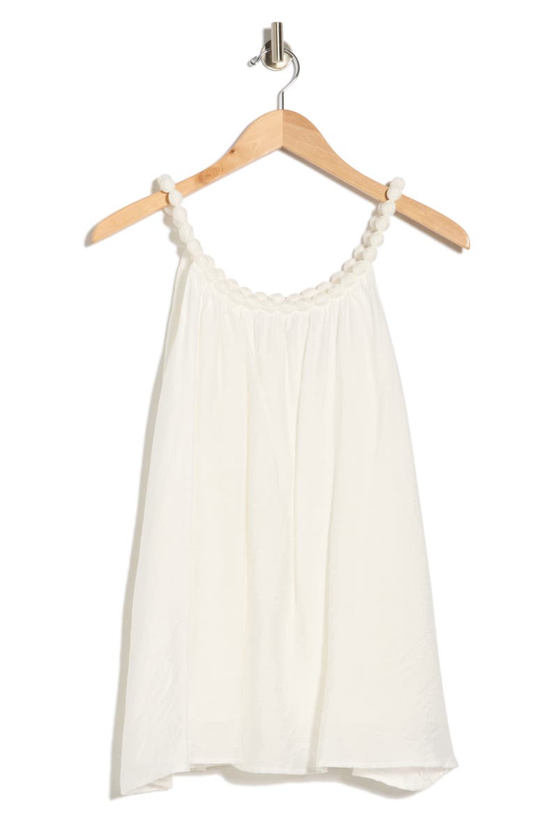 Beaded Balloon Top, Alternate, color, WHITE