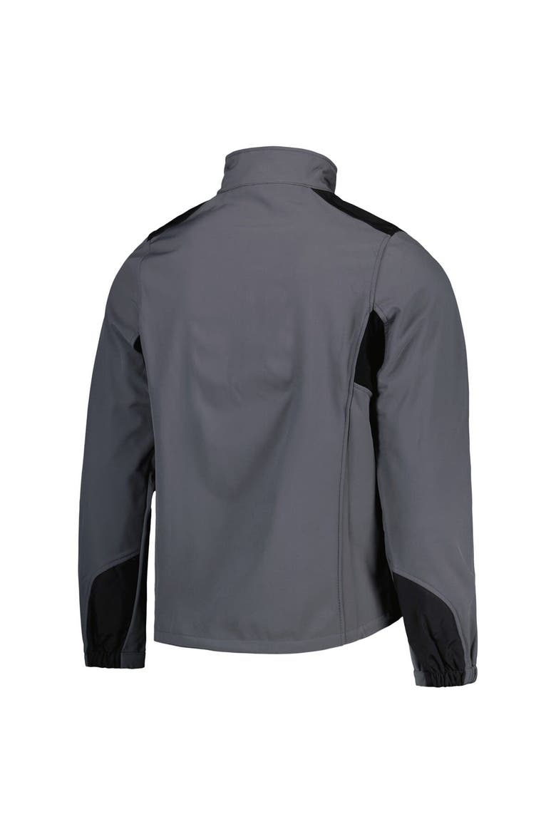Men's Dunbrooke Charcoal Washington Commanders Softshell Fleece Full-Zip Jacket, Alternate, color, Charcoal