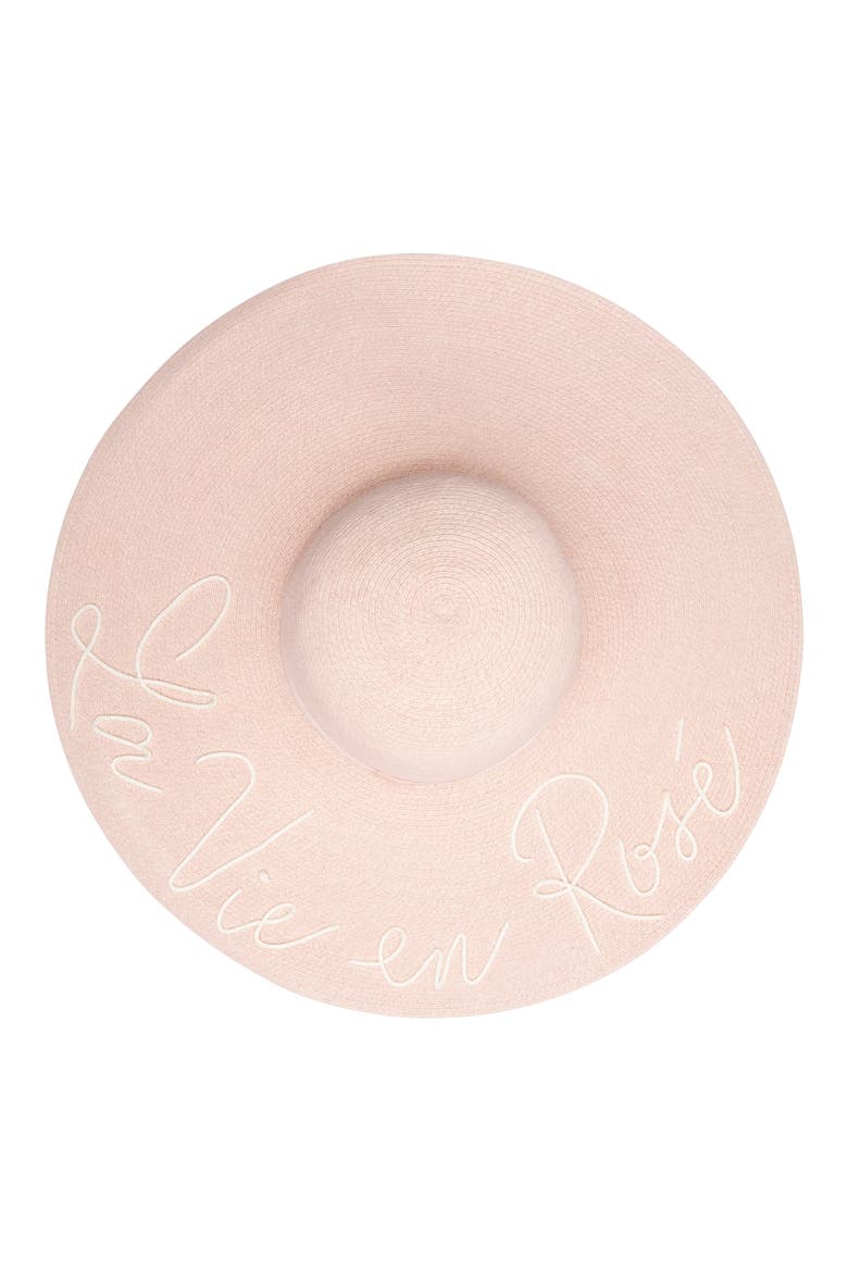 La Vie En Rosé Sun Hat, Alternate, color, BLUSH