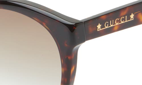 GUCCI GUCCI 57MM CAT EYE SUNGLASSES