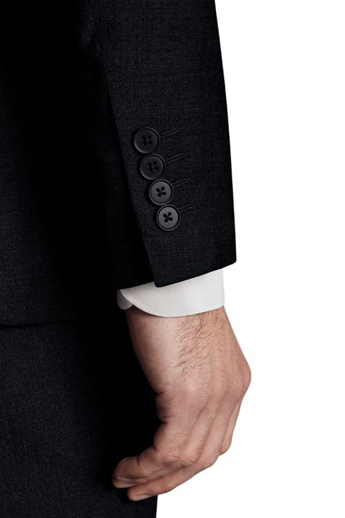 CHARLES TYRWHITT CHARLES TYRWHITT SLIM FIT TWILL NATURAL STRETCH SUIT JACKET