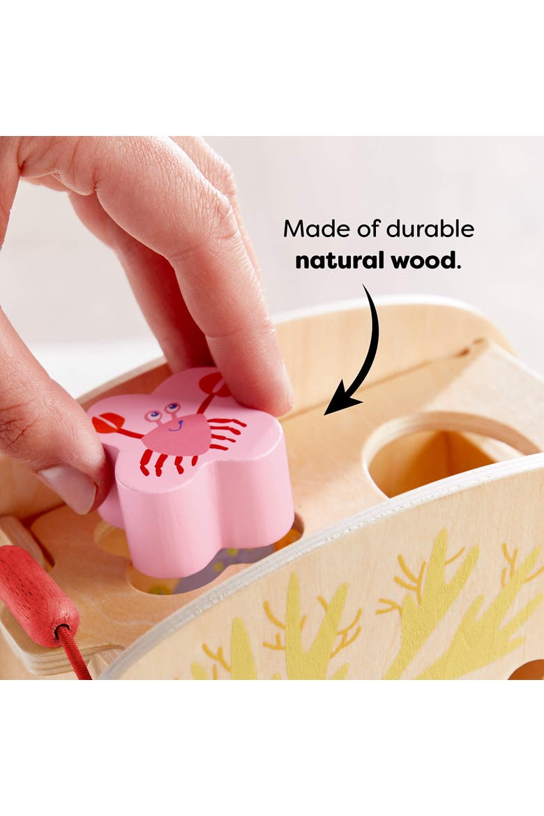 Underwater World Wooden Shape Sorter Toy, Alternate, color, Multi