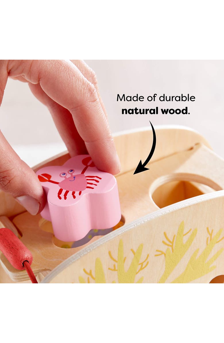 HABA Underwater World Wooden Shape Sorter Toy, Alternate, color, Multi