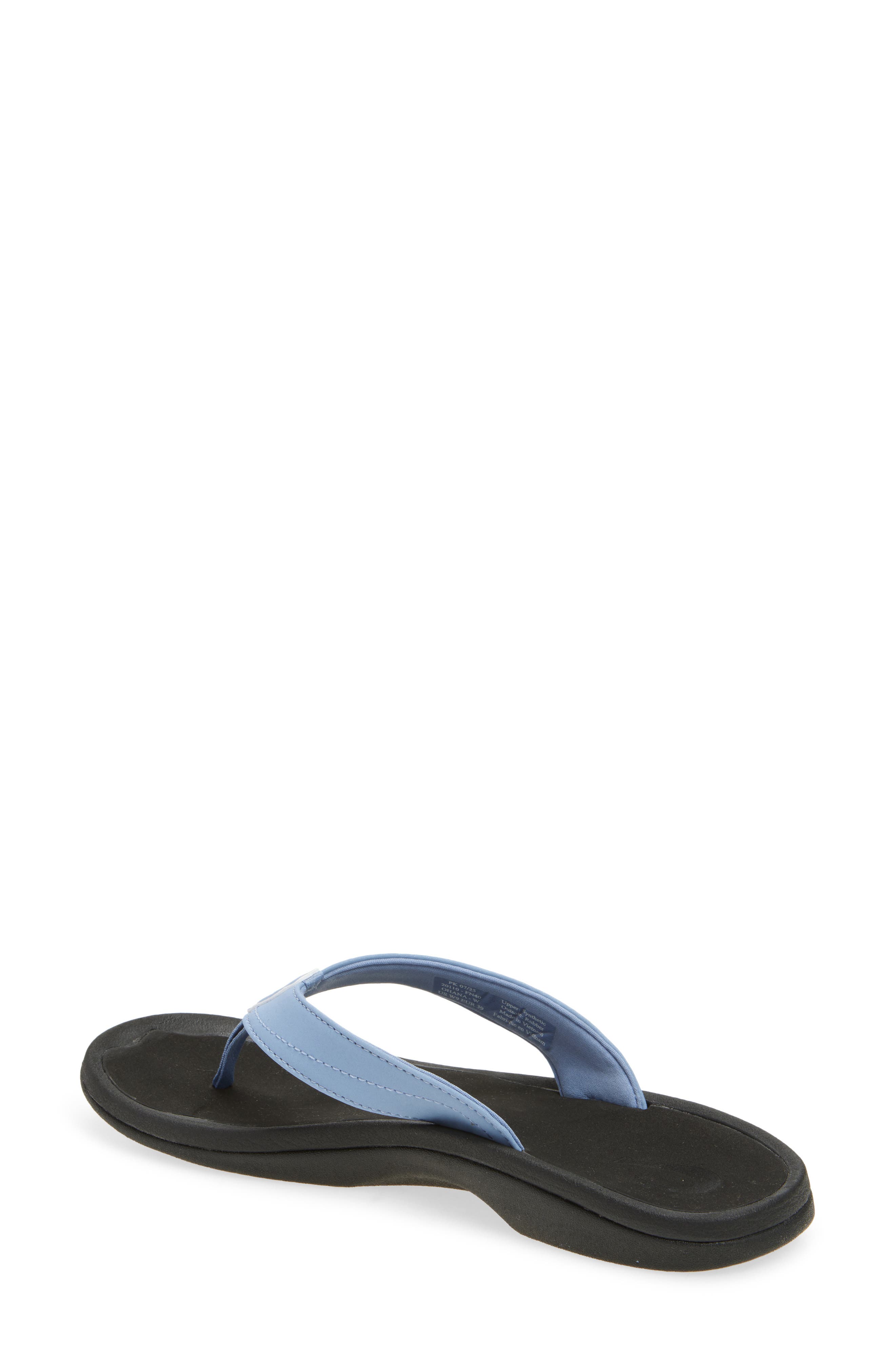 Ohana Flip Flop, Alternate, color, OCEAN FOG / BLACK