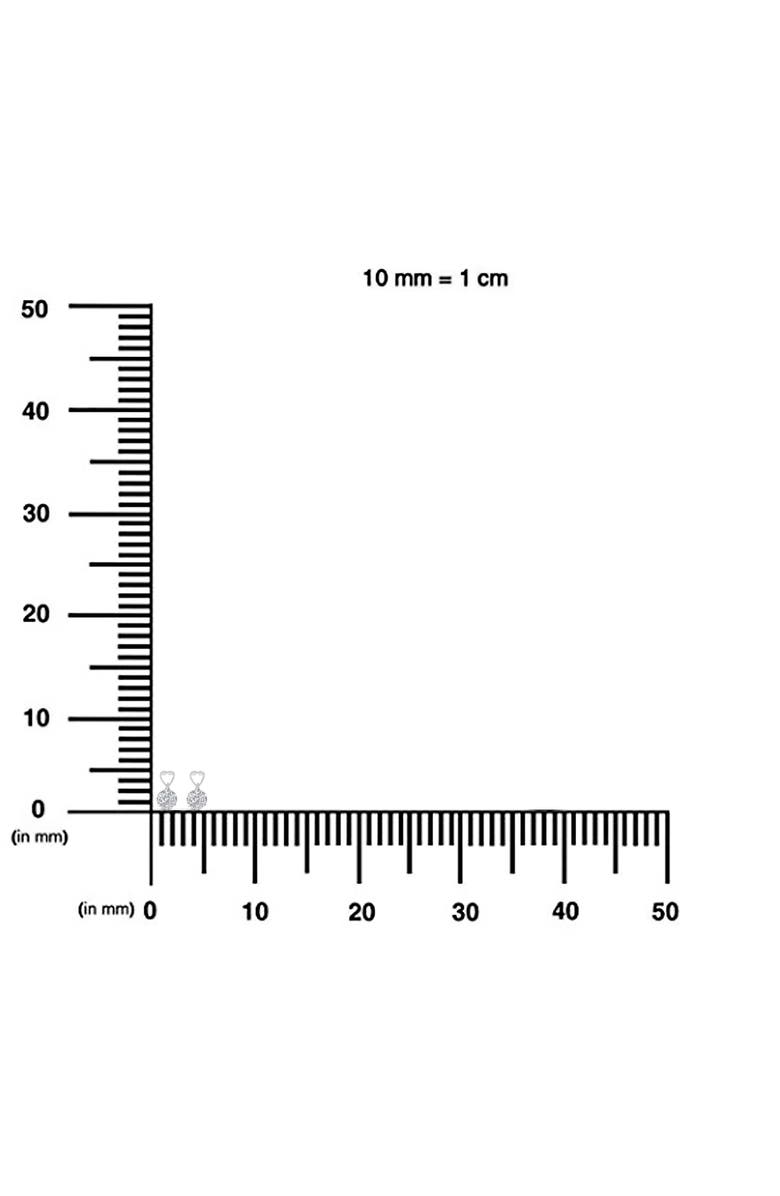 Haus of Brilliance 14K White Gold 1 1/4 cttw Round Cut Diamond Earrings, Alternate, color, White