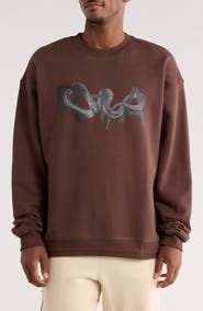 RtA Jaylen Cotton Graphic Sweatshirt