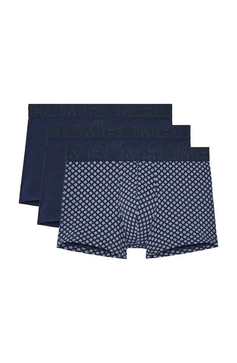 HOM John #2 Boxer Briefs 3p, Main, color, Navyprint/Navy/Navy