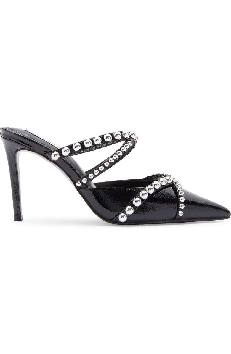 Steve Madden Jaquee Studded Mule, Alternate, color, Black