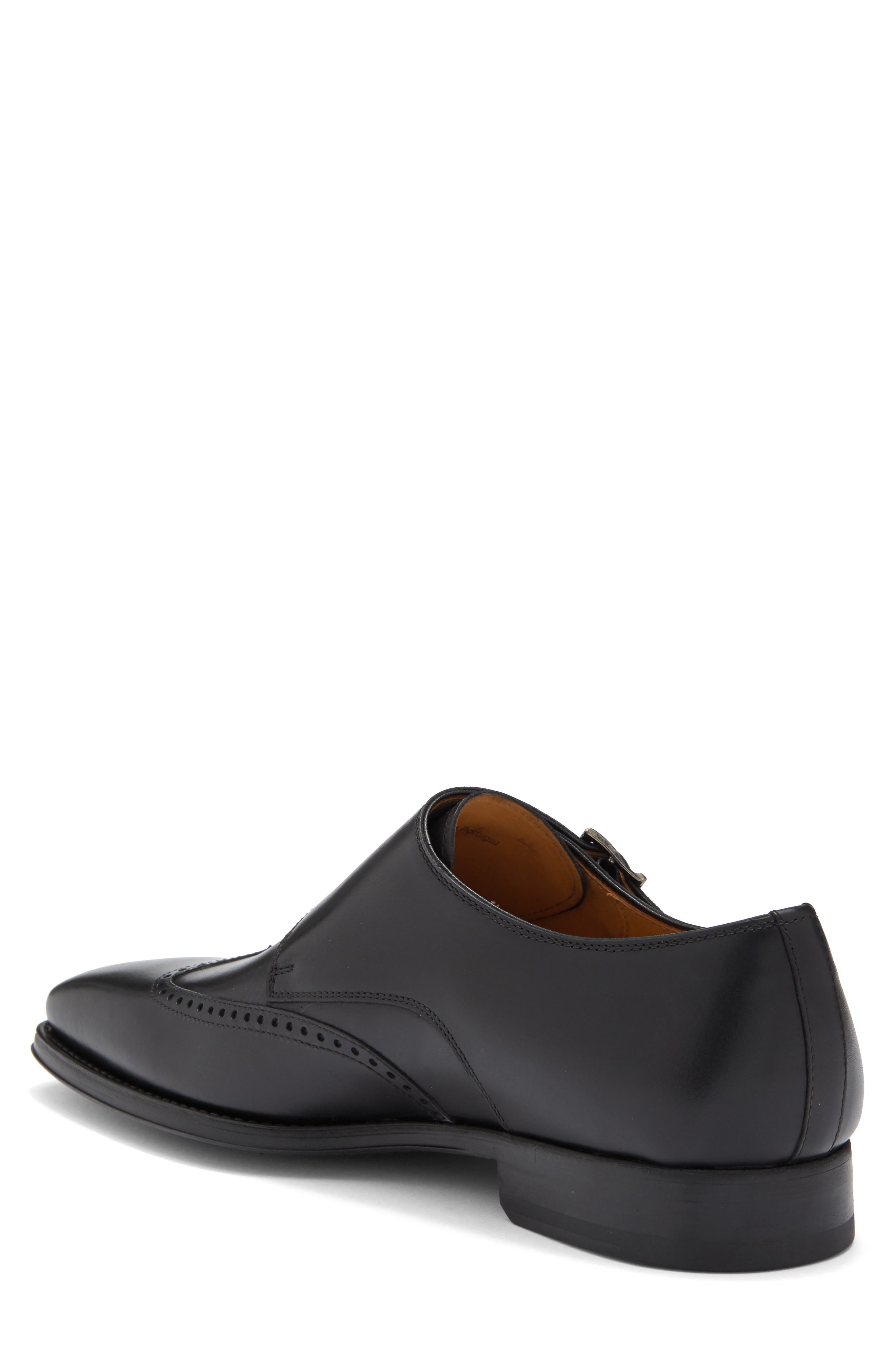 Helios Wing Double Monk Strap Shoe