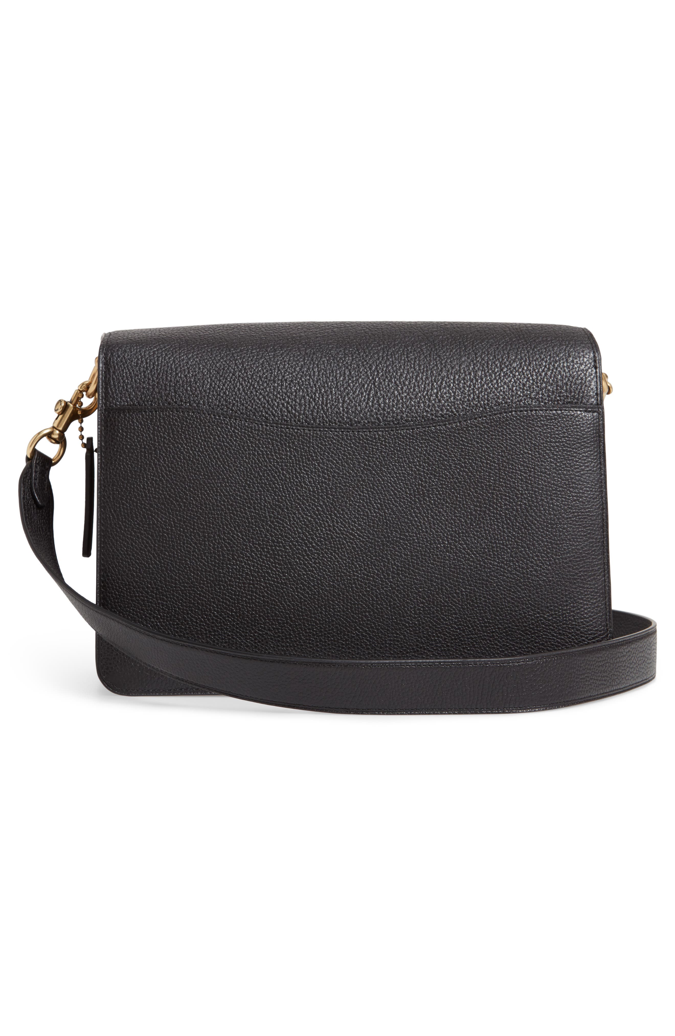 COACH Tabby Leather Shoulder Bag, Alternate, color, 