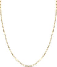 Bony Levy Ofira 14K Gold Paper Clip Chain Necklace (Nordstrom Exclusive)