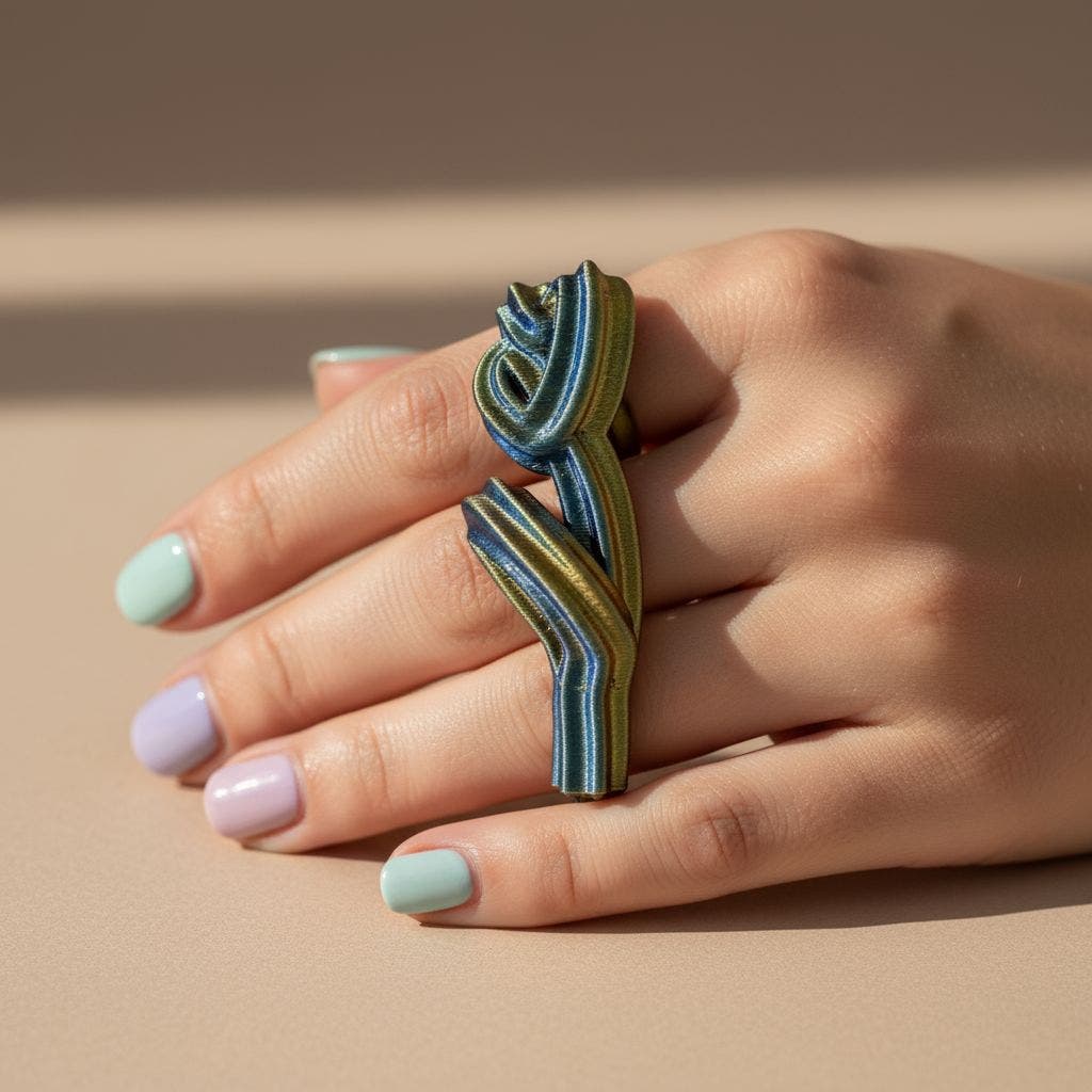 Form & Seek Superbloom Ring In Blue