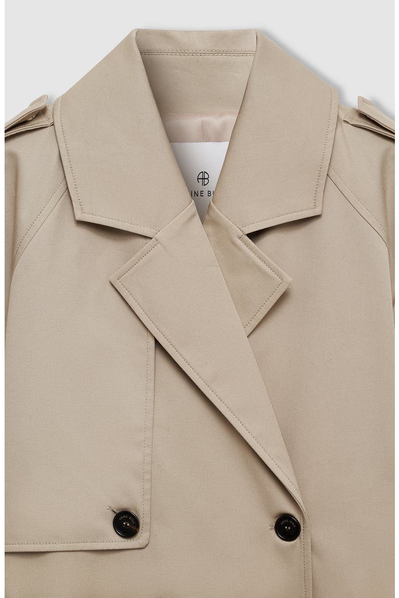 Rickie Maxi Trench, Alternate, color, Beige