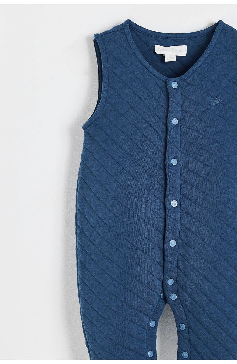 Babycottons Mat Overalls for Infant, Alternate, color, Pastel-Blue