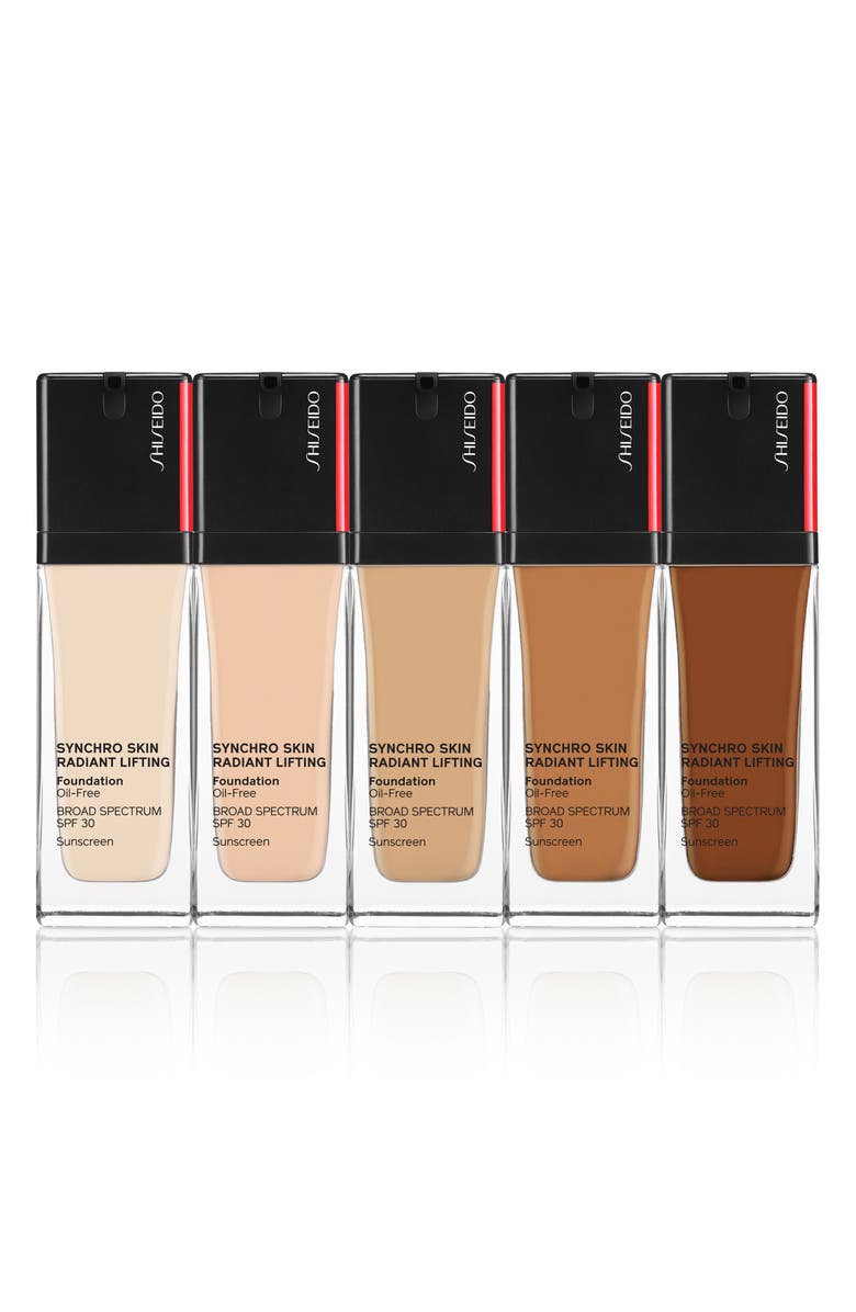 Shiseido Synchro Skin Radiant Lifting Foundation SPF 30, Alternate, color, 550 Jasper