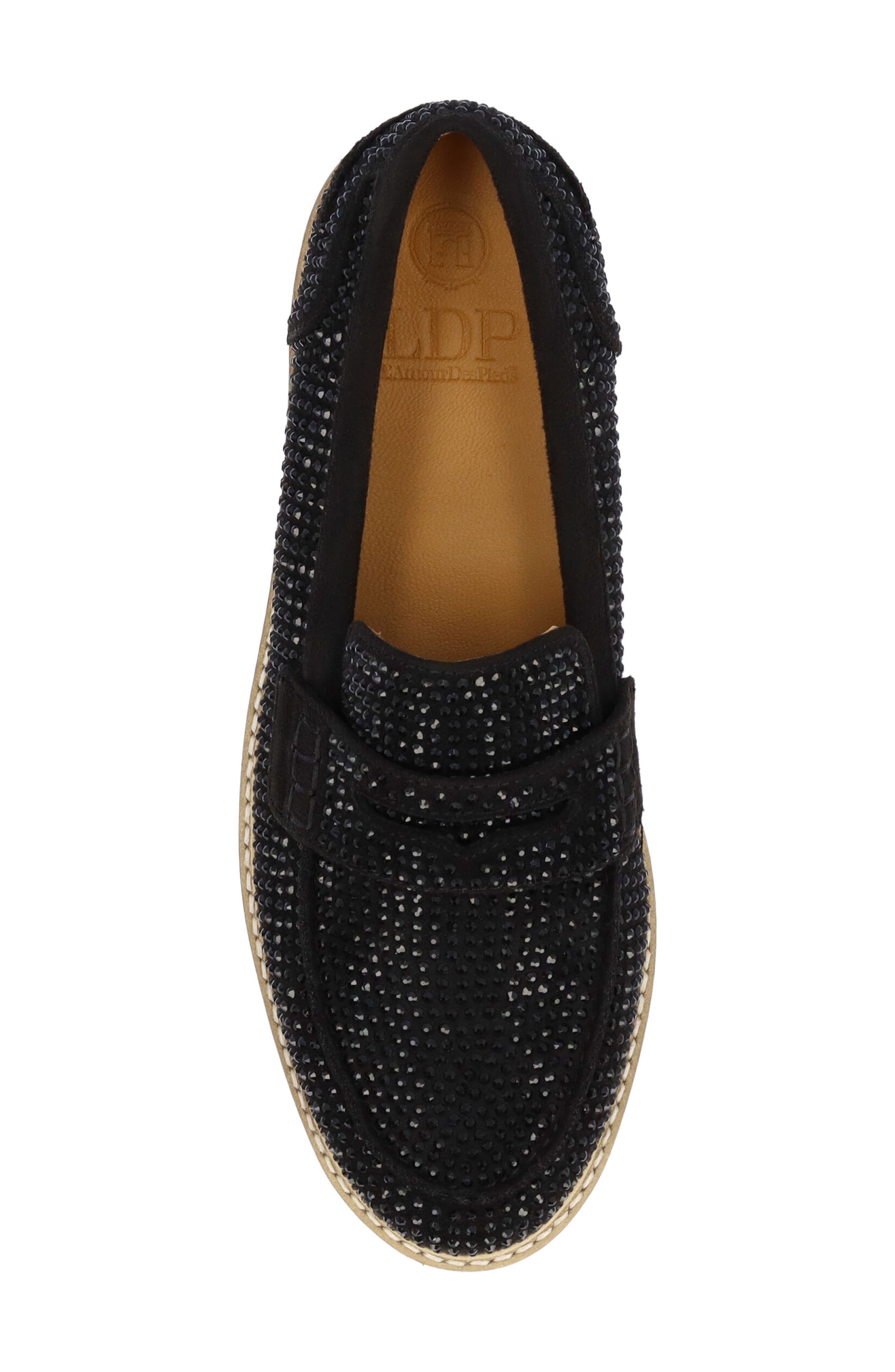 L
Amour des Pieds Zyra Loafer, Alternate, color, Black