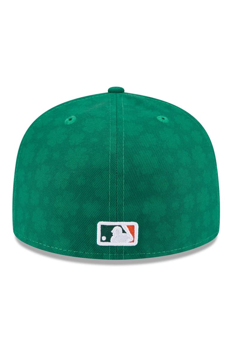 New Era Men's New Era Kelly Green Tampa Bay Rays St. Patrick's Day 59FIFTY Fitted Hat, Alternate, color, 