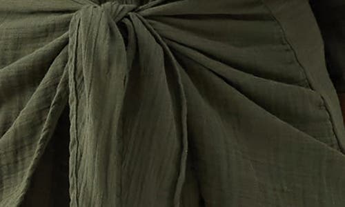 Melissa Odabash Sara Long Sleeve Cover-up Dress In Green