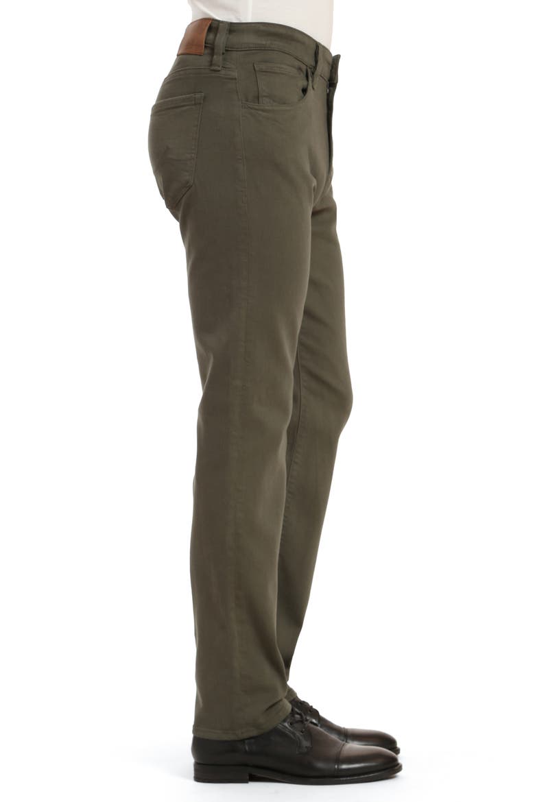 Courage Slim Straight Jeans, Alternate, color, LITARY GREEN COMFORT