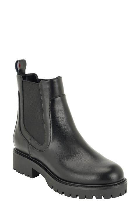 Valma Faux Leather Chelsea Boot