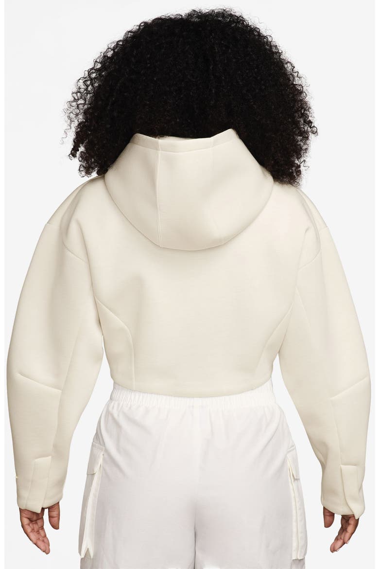 Sportswear Hooded Jacket, Alternate, color, PALE IVORY/ SAIL