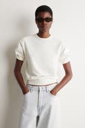 COS Knitted Cotton T-shirt